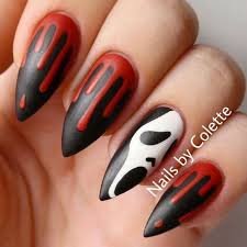 Cute Acrylic Nails Red And Black Nail And Manicure Trends | see more about nails, acrylic and pink.