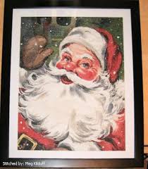 We offer something special for every stitcher! Santa Waving Cross Stitch Pattern By Tereena Clarke Crosstitch Com