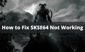 The skyrim script extender (skse) is a tool used by many skyrim mods that expands scripting capabilities and adds additional functionality to the game. Skse64 Not Working How To Fix It Updated Guide