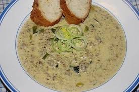 Kase Lauch Suppe Mit Hackfleisch Rezept Suppe Mit Hackfleisch Kase Lauch Suppe Hackfleisch Rezepte