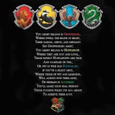 Hogwarts Houses The Sorting Hat Blagues Happy Potter Harry Potter