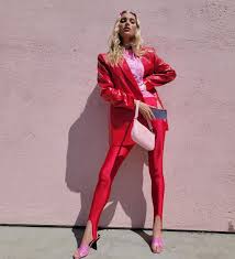 Elsa*hosk prefer:pantyhose / elsa hosk the best page 1 line 17qq com : Elsa Hosk Red Lennox High Risk Red Blazer Aggi The Nines