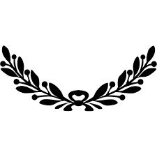15 vine svg laurel professional designs for business and education. Laurel Wreath Free Svg
