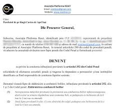 1 se completeaza in cazul persoanelor juridice 2 se completeaza. Grupul Civic Reset Iasi Plangere Penala Impotriva Autoritatilor Care Au Organizat Pelerinajul La Moastele Sfintei Parascheva Mobile