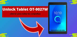 Alcatel is the smartphone brand behind the alcatel onetouch lines of smartphones, tablets, wearables and mobile accessories. Como Desbloquear La Tablet Ot 9027w Unlock Nck