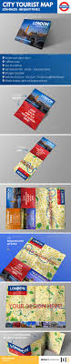 City Tourist Map Mockup With Images Tourist Map Mockup Photoshop Brochure Print