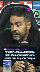 AINDA NÃO TEM NADA DEFINIDO? 🤔🔥 Para o técnico Artur Jorge, todos os  quatro times na disputa ainda têm chances de irem à final da  #Libertadores2024!