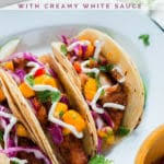 Easy, excellent fish tacos with the best fish taco sauce; Easy Tilapia Fish Tacos Recipe With Mango Salsa Video Currytrail