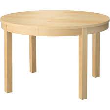 Ikea Bjursta Extendable Table Birch Veneer 229 Via Polyvore Featuring Home Furniture Tables D Ikea Extendable Table Extendable Dining Table Dining Table