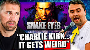 PredictiveProgramming: #CharlieKirk's FAKE DEATH predicted in 1998 in  #NicolasCage's movie "#SnakeEyes"!!!