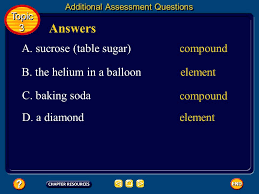 Is table sugar a compound. Topic Ppt Download