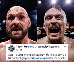 BREAKING: Tyson Fury has confirmed a trilogy fight against Oleksandr Usyk 