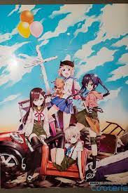 Gakkou Gurashi Illustrations Doki Doki Visual Museum Anime Zombie Anime Friendship Anime Best Friends