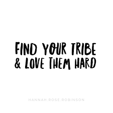 Find Your Tribe And Love Them Hard Inspirational Quotes Motivation Squad Goals Brush Lettering Black A Squad Goals Quotes Squad Quote Friends Quotes