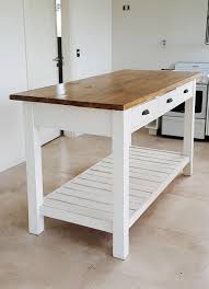 Estante minimalista para libros con cajón. Isla De Cocina 3 Cajones 1 Estante Deck Antigua Madera Mesa Cocina Madera Mesas De Cocina Islas De Cocina