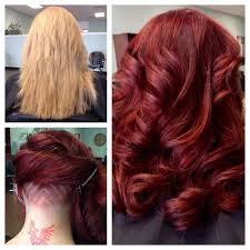 Melissa Bbg Kaylasarmy On Instagram Total Bombshell So Excited To Have Had The Opportunity To P Vibrant Red Hair Matrix Hair Color Hair Color Formulas