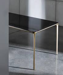 You can choose your own custom size & shape. Slim Glass Dining Table Sovet