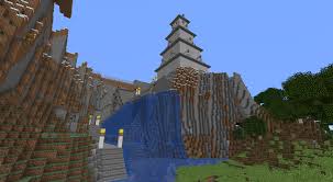 .recreating the real life osaka castle, and just for fun i'm building it in the village from my japanese village. Osaka Castle Minecraft