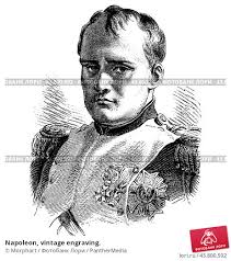 Napoleon, vintage engraving. Стоковая иллюстрация № 43800592, иллюстратор Patrick  Guenette