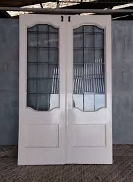 Also referred to as patio doors, balcony doors or french windows, timber french doors are a double set of doors located at the rear of the property. Dp0295 A Pair Of Edwardian Glazed French Doors Internal External