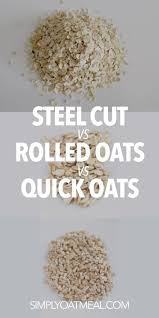 Another bonus is that this slow cooker is made from safe materials. Steel Cut Vs Rolled Oats Vs Quick Oats What Is The Difference Simply Oatmeal