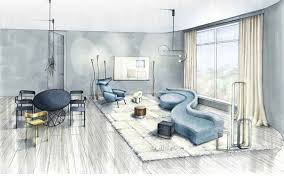 Pin By Evi Mythillou On Id Draft Interior Design Renderings Interior Design Interior Design Sketches