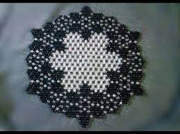 اجمل مفرش خرز للعروسة وطريقة عمله خطوة بخطوة حصريا علي تفانين منوعة youtube bead matted beaded braclets brick stitch tutorial