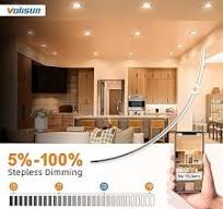 VOLISUN 24 Pack 6 inch Recessed Lighting, 5CCT LED Recessed ...