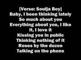 Kiss Me Thru The Phone Lyrics Soulja Boy Youtube