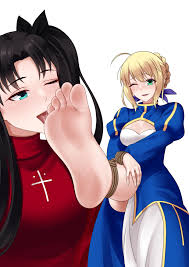 Fate Stay Night Foot Worship 