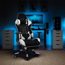 Check spelling or type a new query. Misano Chaise De Jeu Ergonomique De Bureau Avec Coussin Cervical Et Lombaire