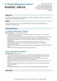 Get the right assistant asset manager job with company ratings & salaries. Property Management Assistant Resume Samples Qwikresume