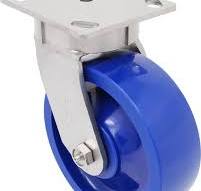 4" All Polyurethane Wheel - Stainless Steel Plate G15