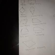 Bangun Segi Banyak Tidak Beraturan Dengan 2 Sudut Lancip Dan 2 Sudut Tumpul Brainly Co Id