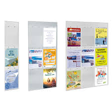 Porte Affiches Mural 3 6 Ou 9 Visuels A4 Portrait