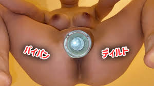 ♡パイパン×ディルド♡挿入部丸見え！Gカップ看護師がイキまくる