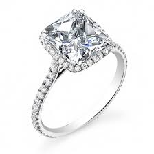 Traditional style ring with a contemporary twist madrid ladies diamond wedding ring in 18k white gold. Simple Princess Cut Engagement Rings Diamond Mansion