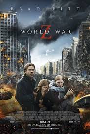 Hollywood Film Poster World War Z Fans In India Are Eagerly Waiting For This Brad Pitt Starrer Zombie Apocaly Movies Online Hd Movies Full Movies Online Free