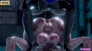 Zynkyplay HD Curvy Milf fucked by shemale raw toon