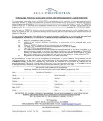 In a guarantor letter, a person or business is taking financial responsibility for another person or business, should they forfeit on a contract. Free 8 Personal Guarantee Forms In Pdf Ms Word