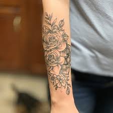 Lower arm tattoos for women. Instant Download Tattoo Design Clock And Roses Floral Etsy In 2021 Tattoos For Women Half Sleeve Sleeve Tattoos For Women Forearm Tattoo Women