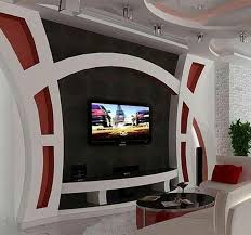 Modern Gypsum Tv Wall Unit Decoration Design Ideas Engineering Discoveries Ceiling Design Modern False Ceiling Design Tv Room Design