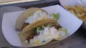 The craft beer list is better than most gastro pubs. Baha Fish Tacos Review Of Bj S Burgers And Tacos Pacific City Or Tripadvisor