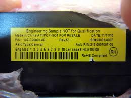 Buku mimpi 63 = 64 29 97 79 pendekar wanita kumbang belanja treksando bantal jendela daun talas larasati. Engineering Sample Ati Radeon Hd 6970 2gb H Ard Forum