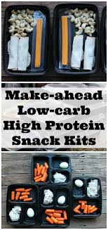 Healthy Recipes Snacks Protein Kits Makeahead Organize Protein Skinny Snack Curb Cravings And St In 2020 Proteinreiche Snacks Protein Snacks High Protein Snacks