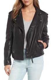 Leather Moto Jacket