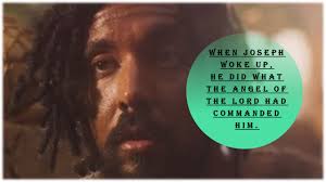 The holy work of Joseph.