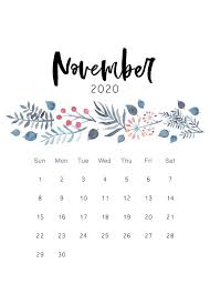 2021 Printable Calendar Floral Watercolor Calendar Letter Etsy In 2020 Calendar Printables November Calendar Print Calendar