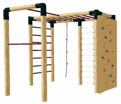 Kompletter Bausatz F Uuml R Ihr Spielger Uuml St Aus L Auml Rchenholz Mit Reckstange Kletternetz Kletterwand Kletterseil Kletterturm Kletternetz Kletterwand