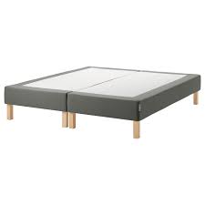 Espevar Sommier A Lattes Avec Pieds Gris Fonce 160x200 Cm In 2020 Ikea Houten Latten En Potten